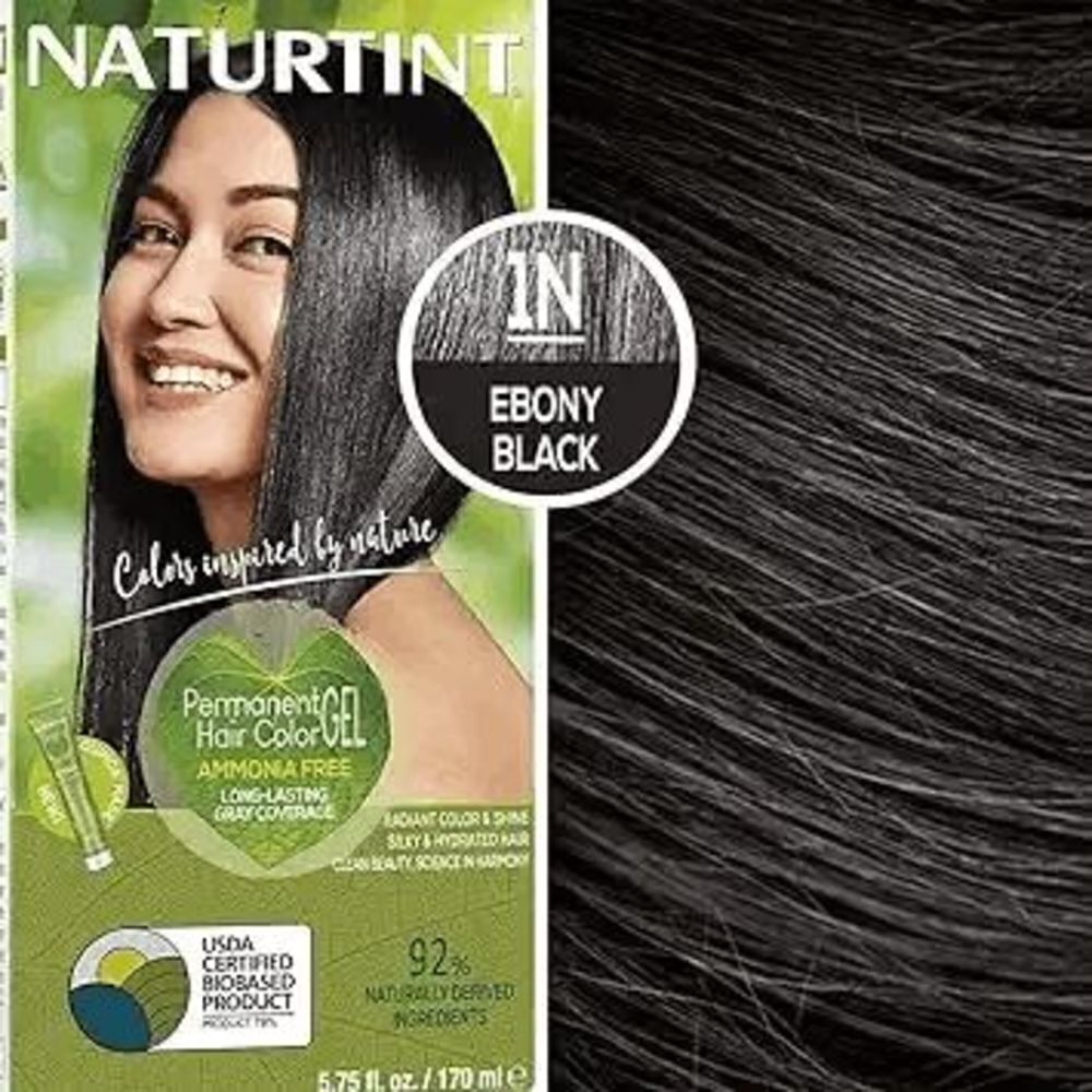 NATURTINT Permanent Hair Color - 1N Ebony Black